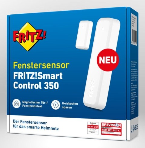FRITZ! Smart Control 350 czujnik otwarcia drzwi/okien Bezprzewodowy Okno/drzwi Biały AVM