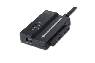Konwerter IDE, SATA na USB 3.0 z zasilaczem (12V/2A) DIGITUS