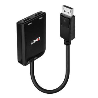 Lindy 38433 adapter kablowy DisplayPort 2 x HDMI LINDY