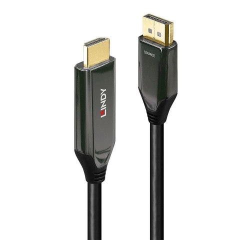 Lindy 40932 adapter kablowy 3 m DisplayPort HDMI Czarny LINDY