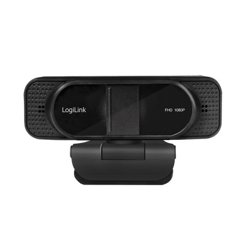 LogiLink UA0381 kamera internetowa 1920 x 1080 px USB 2.0 Czarny LogiLink