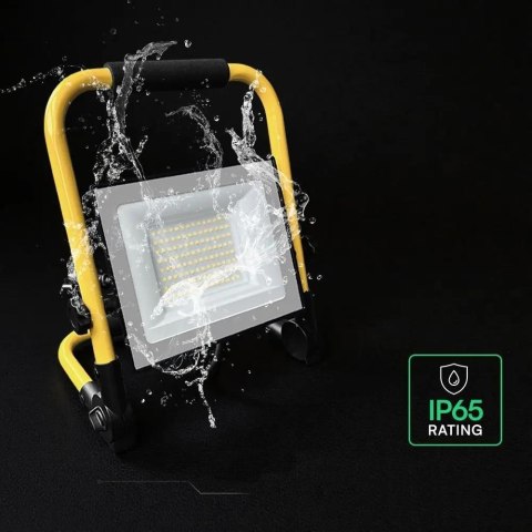 Naświetlacz przenośny LED V-TAC 50W CREE CHIP IP65 VT-44049 4000K 4270lm 6 lat gwarancji