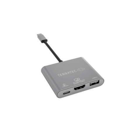 Terratec Connect C3 USB 3.2 Gen 1 (3.1 Gen 1) Type-C Srebrny TERRATEC