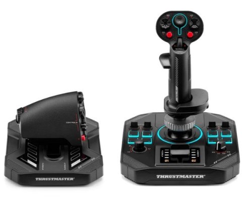 Thrustmaster Sol-R 4 HOTAS Czarny USB Joystick + dźwignia sterowania silnikiem Analogowa/Cyfrowa PC THRUSTMASTER