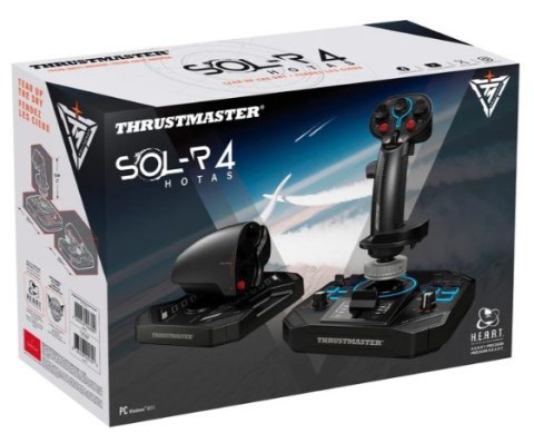 Thrustmaster Sol-R 4 HOTAS Czarny USB Joystick + dźwignia sterowania silnikiem Analogowa/Cyfrowa PC THRUSTMASTER