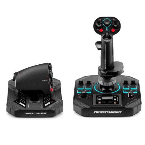 Thrustmaster Sol-R 4 HOTAS Czarny USB Joystick + dźwignia sterowania silnikiem Analogowa/Cyfrowa PC THRUSTMASTER