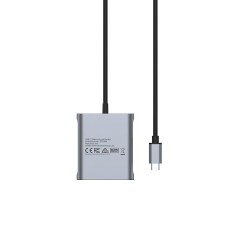 Unitek dwukierunkowy przełącznik sygnału USB-C, 2 in 1 out 4K UNITEK
