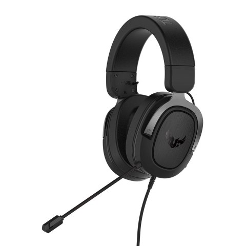ASUS TUF Gaming H3 Zestaw słuchawkowy Przewodowa Opaska na głowę Czarny, Szary ASUS