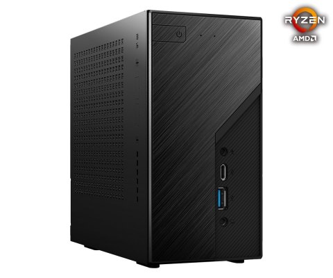 Asrock DeskMini X300 Komputer wielkości 1.92 L Czarny AMD X300 Socket AM4 Asrock