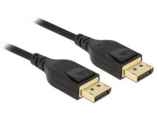 DeLOCK 85663 kabel DisplayPort 5 m Czarny DELOCK