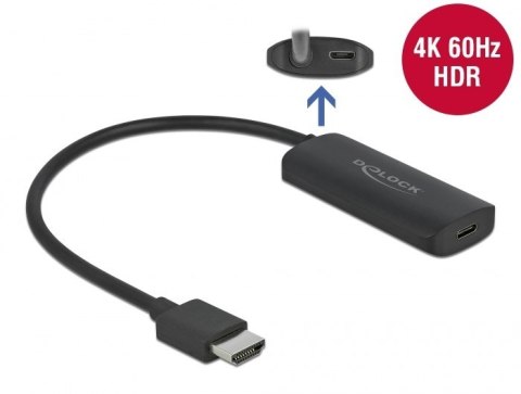 DeLOCK Adapter HDMI-A męski > USB Type-C żeński czarny DELOCK