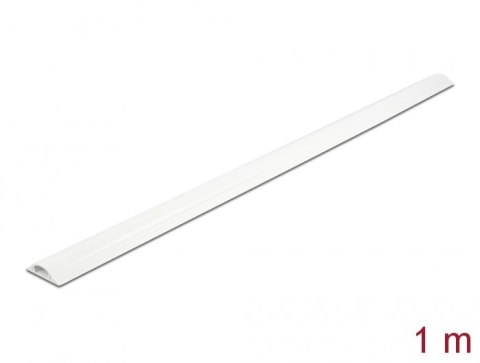 DeLOCK Korytko kablowe 30 x 8 mm - długość 1 m białe DELOCK