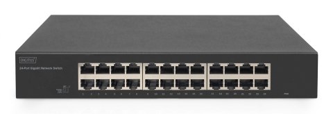 Digitus 24-portowy przełącznik gigabitowy, 19-calowy, niezarządzalny DIGITUS