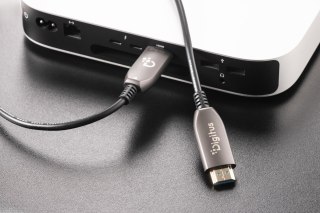 Digitus Hybrydowy kabel światłowodowy HDMI AOC, UHD 8K, 60 m DIGITUS