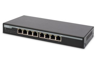 Digitus Przełącznik 8-portowy Gigabit Desktop PoE 10/100/1000 Mbps DIGITUS