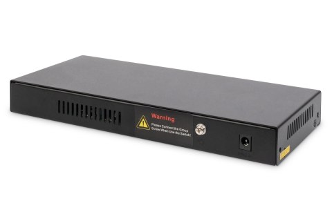 Digitus Przełącznik 8-portowy Gigabit Desktop PoE 10/100/1000 Mbps DIGITUS