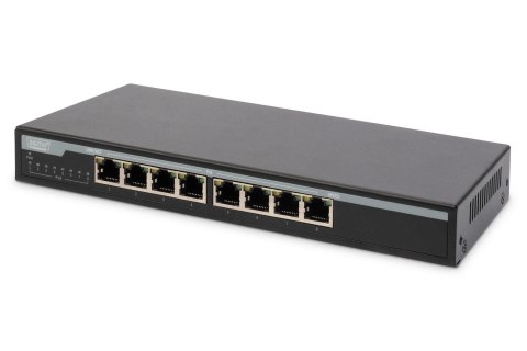 Digitus Przełącznik 8-portowy Gigabit Desktop PoE 10/100/1000 Mbps DIGITUS
