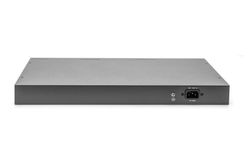 Digitus Przełącznik Gigabit Ethernet Layer 2, 24-portowy, 2x RJ45/SFP-Combo + 2 x porty SFP Uplink DIGITUS