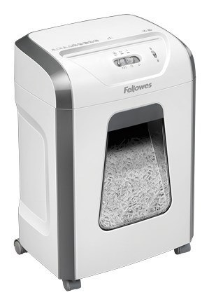 Fellowes 15C niszczarka Rozdrabnianie krzyżowe 22,4 cm Biały FELLOWES