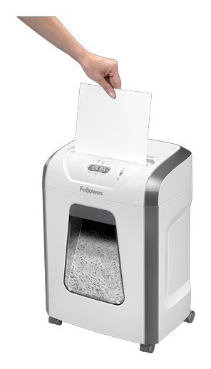 Fellowes 15C niszczarka Rozdrabnianie krzyżowe 22,4 cm Biały FELLOWES