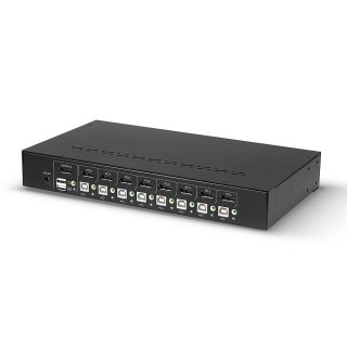 LINDY 8 Port DisplayPort 1.2 & USB 2.0 KVM Switch LINDY