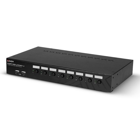 LINDY 8 Port DisplayPort 1.2 & USB 2.0 KVM Switch LINDY