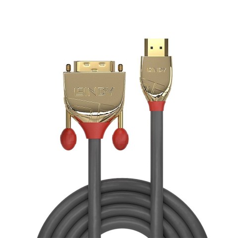 LINDY HDMI an DVI-D Single Link Kabel Gold Line 2m LINDY
