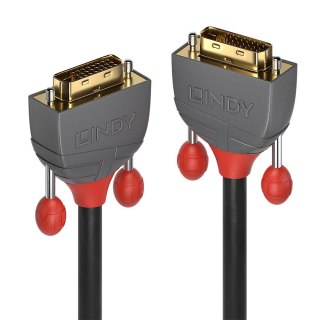 Lindy 36225 kabel DVI 7,5 m DVI-D Czarny LINDY