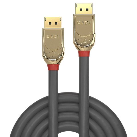 Lindy 36293 kabel DisplayPort 3 m Złoto LINDY