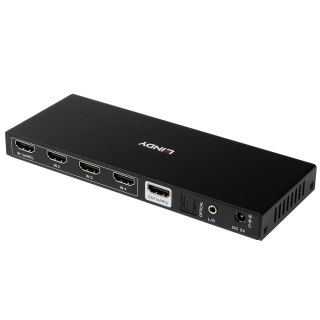 Lindy 38386 przełącznik KVM Czarny LINDY