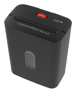 Olympia PS 53 CC Pro niszczarka Rozdrabnianie krzyżowe 68 dB Czarny OLYMPIA