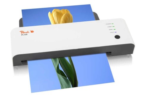 Peach PL120 laminator Laminator na gorąco 600 mm/min Biały Peach
