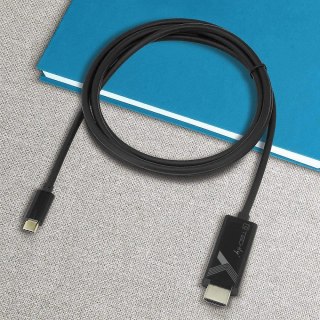 Techly IADAP USBC-HDMI2TY zewnętrzna karta graficzna usb 3840 x 2160 px Czarny TECHly