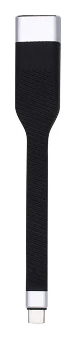 Techly ICOC USBC-RJ45 kabel sieciowy Czarny 0,144 m TECHly
