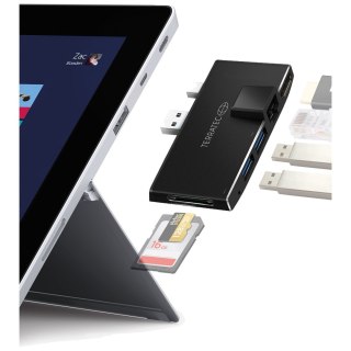 Terratec CONNECT Pro2 Przewodowa USB 3.2 Gen 1 (3.1 Gen 1) Type-A Czarny TERRATEC