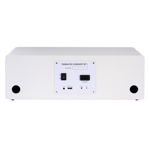 Terratec Concert BT 1 Przenośny głośnik stereo Biały TERRATEC