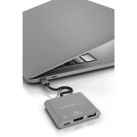 Terratec Connect C3 USB 3.2 Gen 1 (3.1 Gen 1) Type-C Srebrny TERRATEC