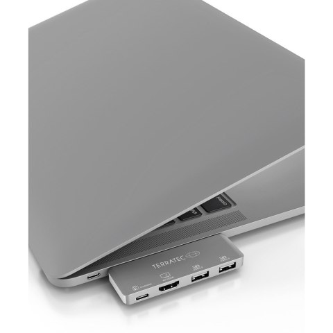 Terratec Connect c4 USB 3.2 Gen 1 (3.1 Gen 1) Type-C Srebrny TERRATEC