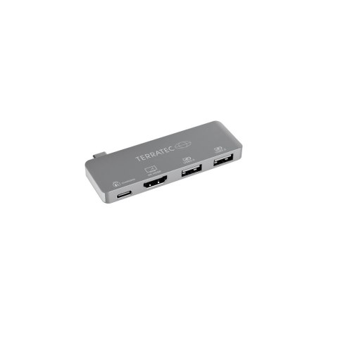 Terratec Connect c4 USB 3.2 Gen 1 (3.1 Gen 1) Type-C Srebrny TERRATEC