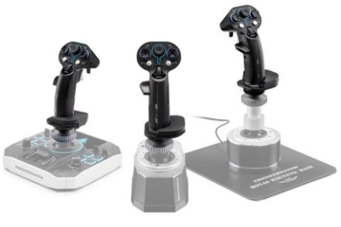 Thrustmaster Sol-R 3 AVA Add-On Grip Czarny USB Drążek sterowniczy Analogowa/Cyfrowa PC THRUSTMASTER