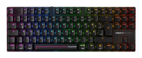 CHERRY MX 8.2 Pro TMR Wireless klawiatura Gaming USB + RF Wireless + Bluetooth QWERTZ Niemiecki Czarny Cherry