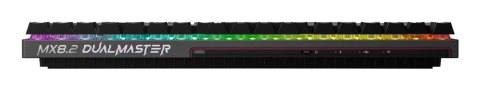 CHERRY MX 8.2 Pro TMR Wireless klawiatura Gaming USB + RF Wireless + Bluetooth QWERTZ Niemiecki Czarny Cherry