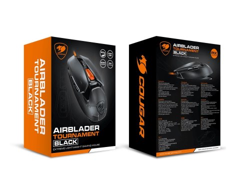 COUGAR CGR-WONB-M487 myszka Gaming Po prawej stronie USB Typu-A Optyczny 20000 DPI COUGAR