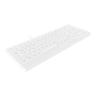 Contour Design Active Key AK-C7000 klawiatura Medyczna USB QWERTZ Niemiecki Biały Cherry