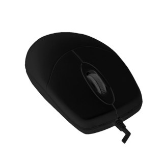 Contour Design Active Key AK-PMJ1 myszka Medyczna Oburęczny USB Typu-A Optyczny 1000 DPI Cherry