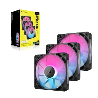 Corsair iCUE LINK RX120 RGB Obudowa komputera Wentylator 12 cm Czarny 3 szt. Corsair