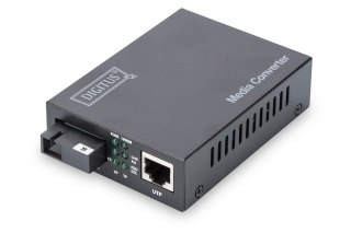 Digitus Dwukierunkowy gigabitowy konwerter mediów, RJ45 / SC DIGITUS
