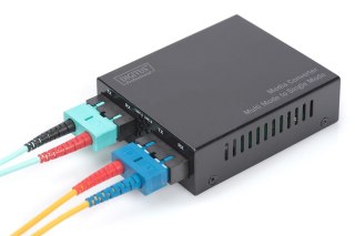 Digitus Konwerter medialny SC/SC Fast Ethernet wielomodowy/ jednomodowy DIGITUS