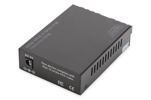 Digitus Konwerter medialny SC/SC Fast Ethernet wielomodowy/ jednomodowy DIGITUS