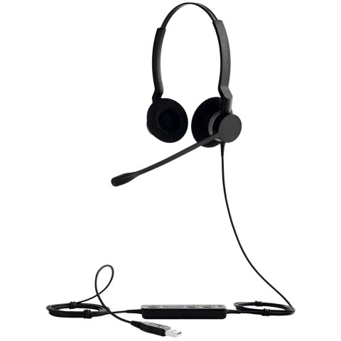 JABRA BIZ 2300 USB DUO/HEAD BRACKED MUTE/VOL. CONTR. Jabra